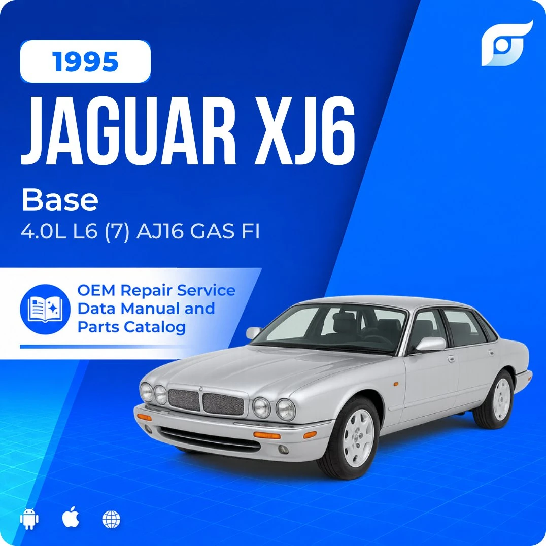 1995 Jaguar XJ6 Base - OEM Repair Service Manual