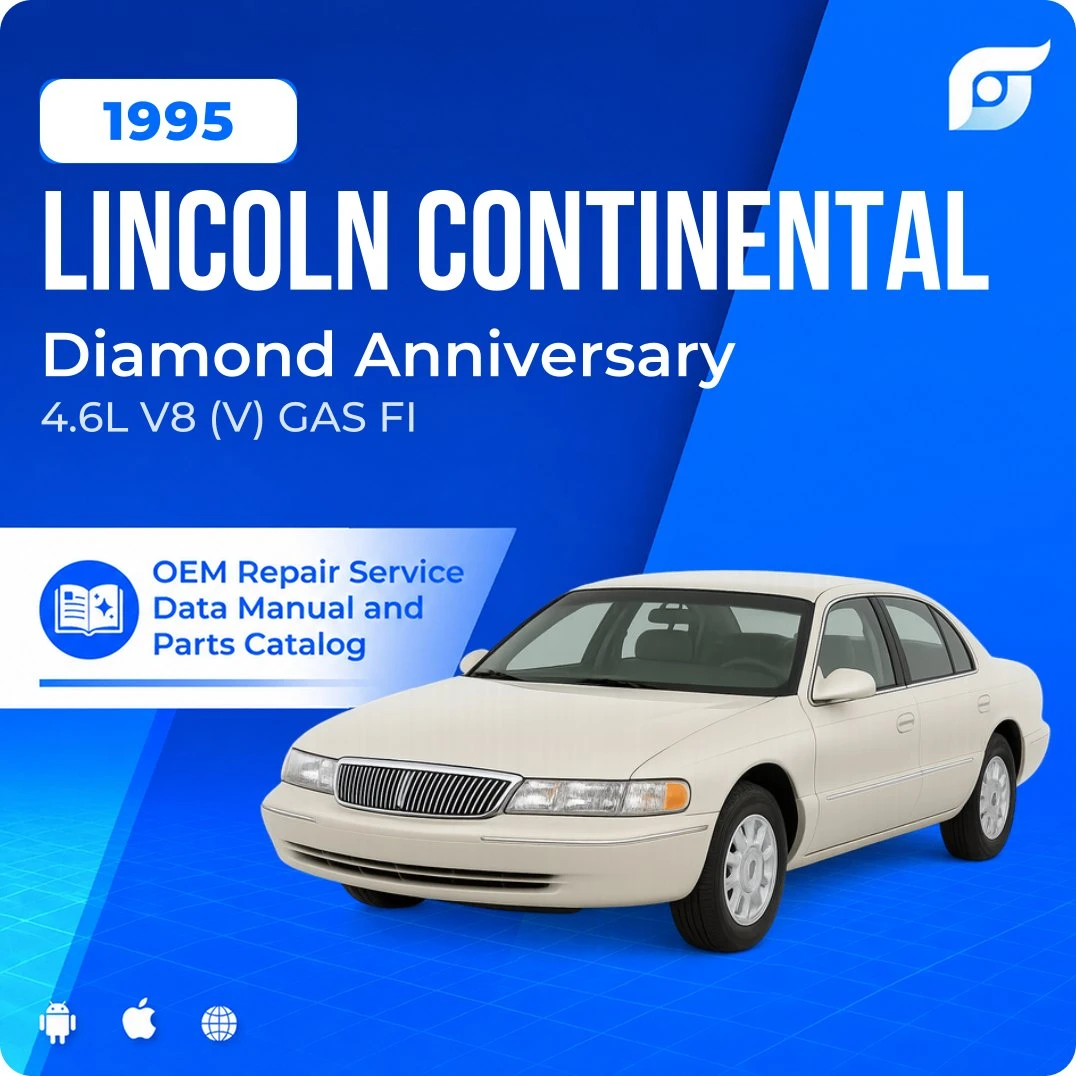 1995 Lincoln Continental Diamond Anniversary - OEM Repair Service Manual