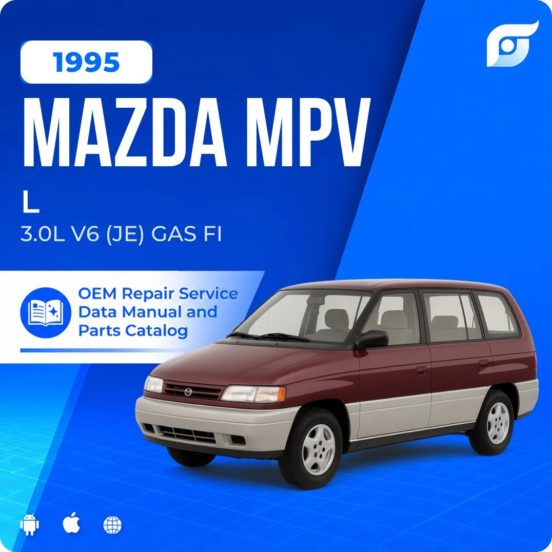 1995 Mazda MPV L - OEM Repair Service Manual