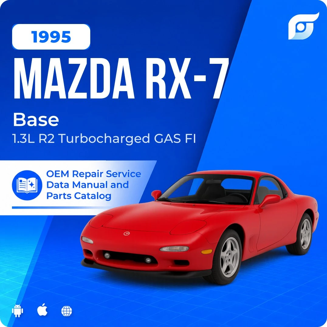 1995 Mazda RX-7 Base - OEM Repair Service Manual