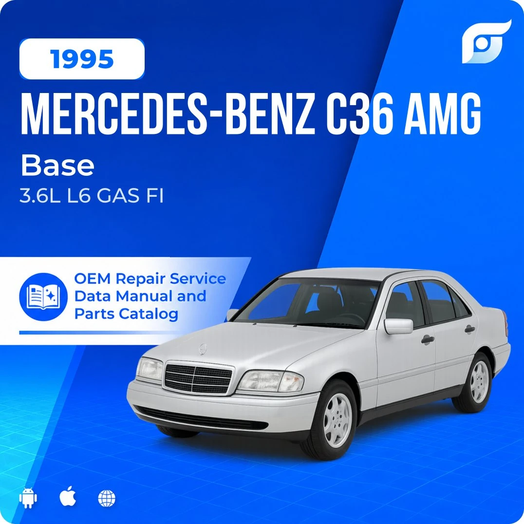 1995 Mercedes-Benz C36 AMG Base - OEM Repair Service Manual