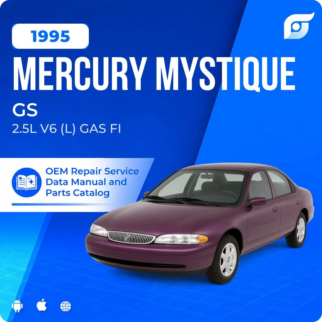 1995 Mercury Mystique GS - OEM Repair Service Manual