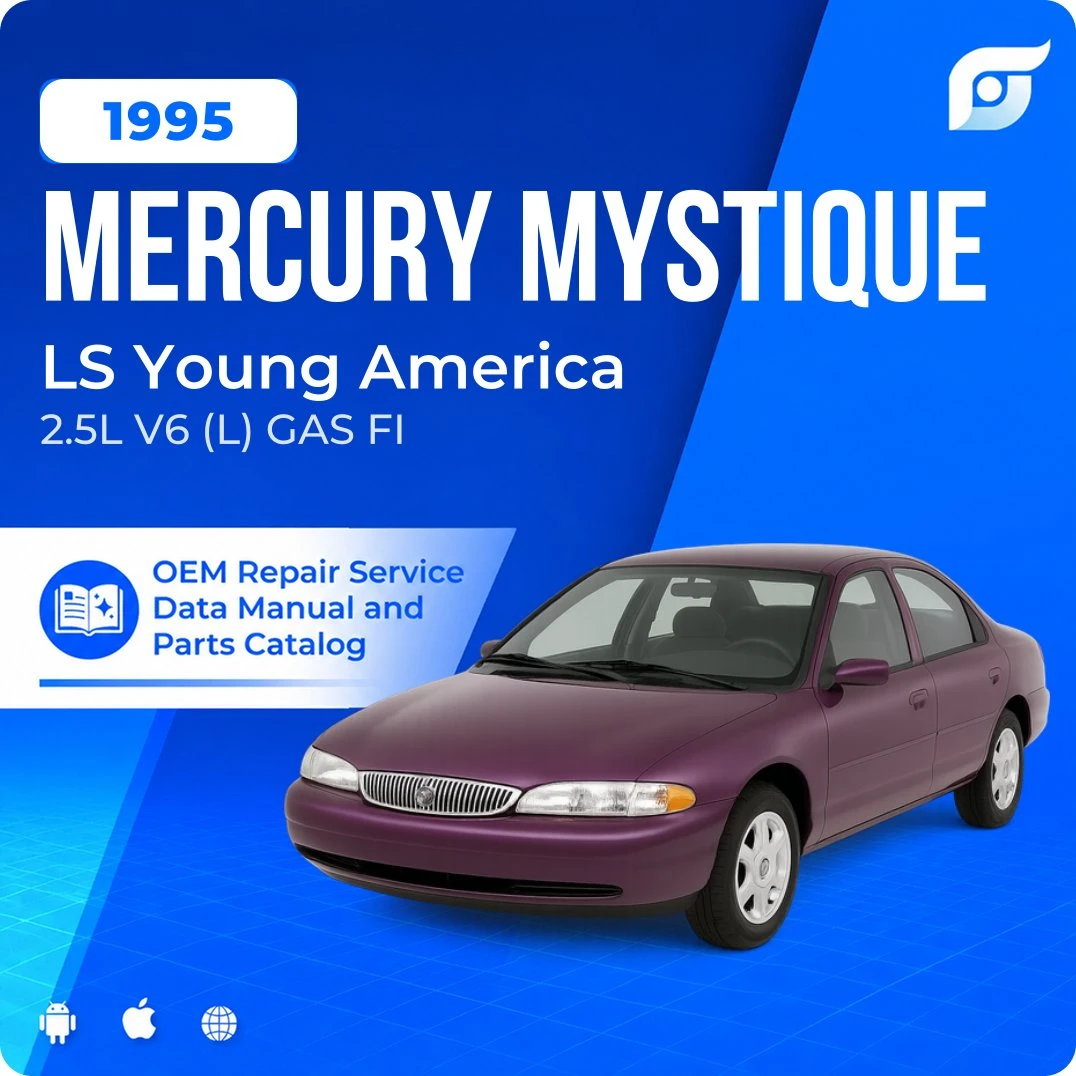 1995 Mercury Mystique LS Young America - OEM Repair Service Manual