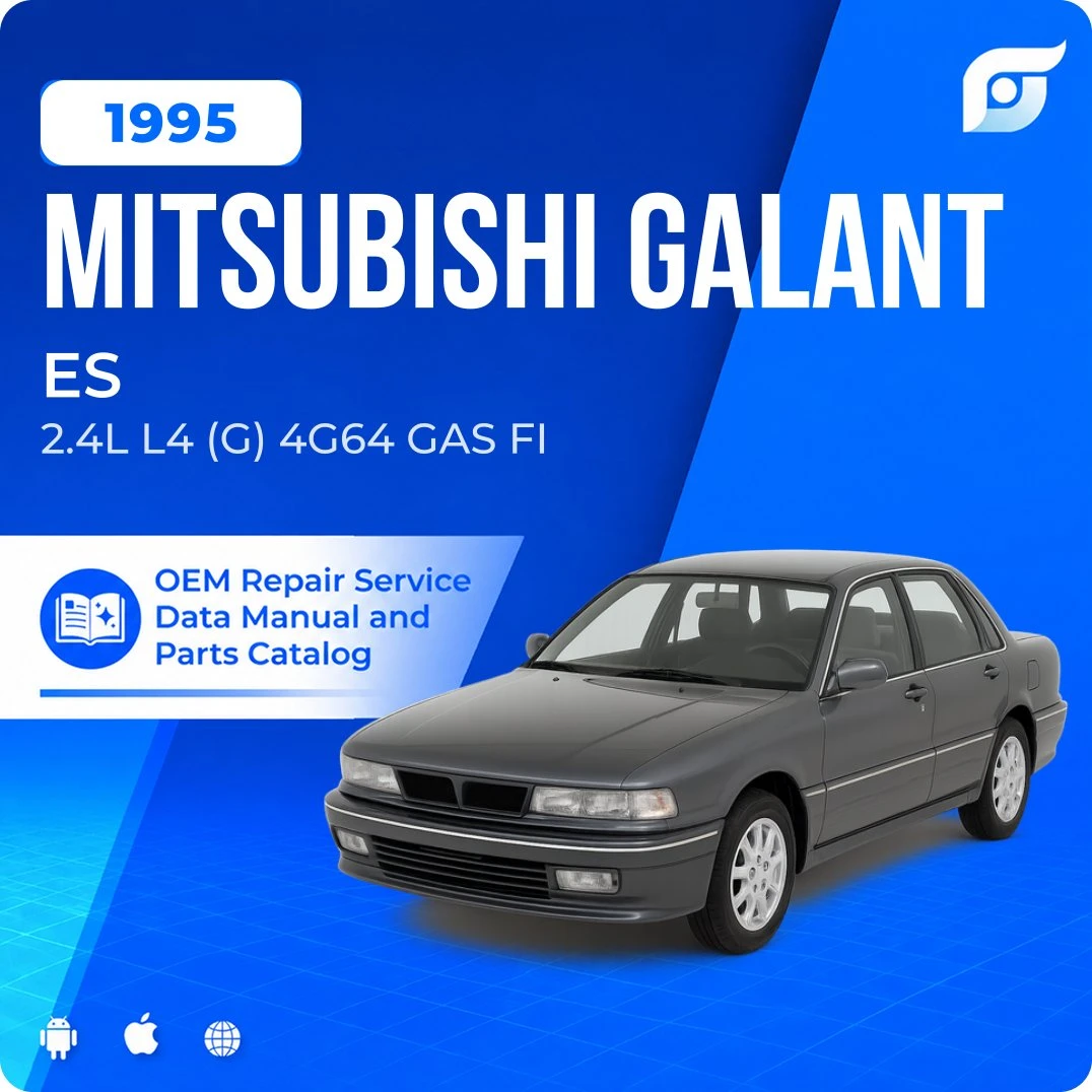 1995 Mitsubishi Galant ES - OEM Repair Service Manual