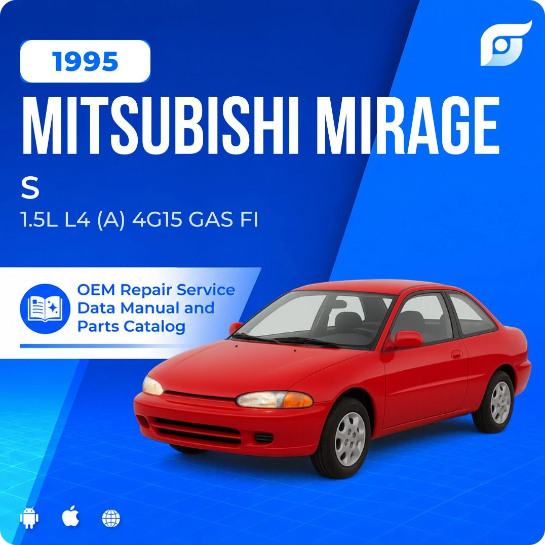1995 Mitsubishi Mirage S - OEM Repair Service Manual