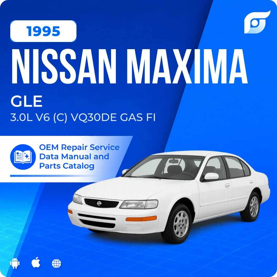 1995 Nissan Maxima GLE - OEM Repair Service Manual