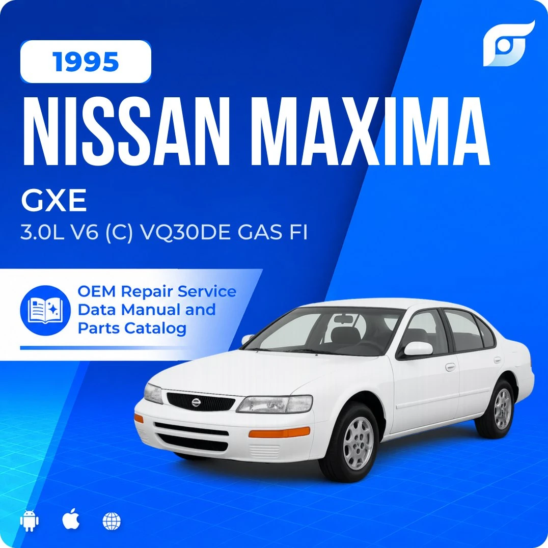 1995 Nissan Maxima GXE - OEM Repair Service Manual