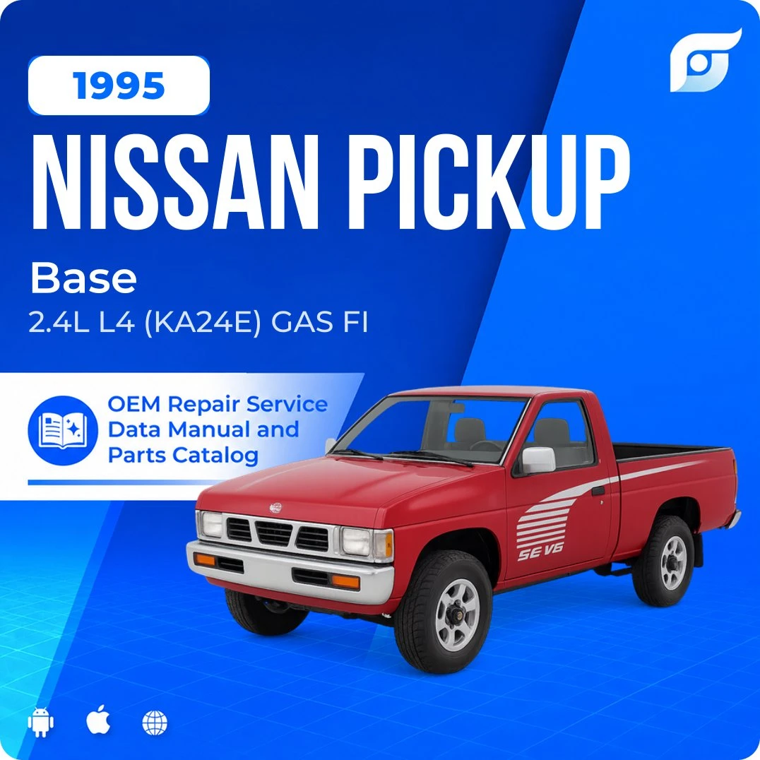 1995 Nissan Pickup Base - OEM Repair Service Manual