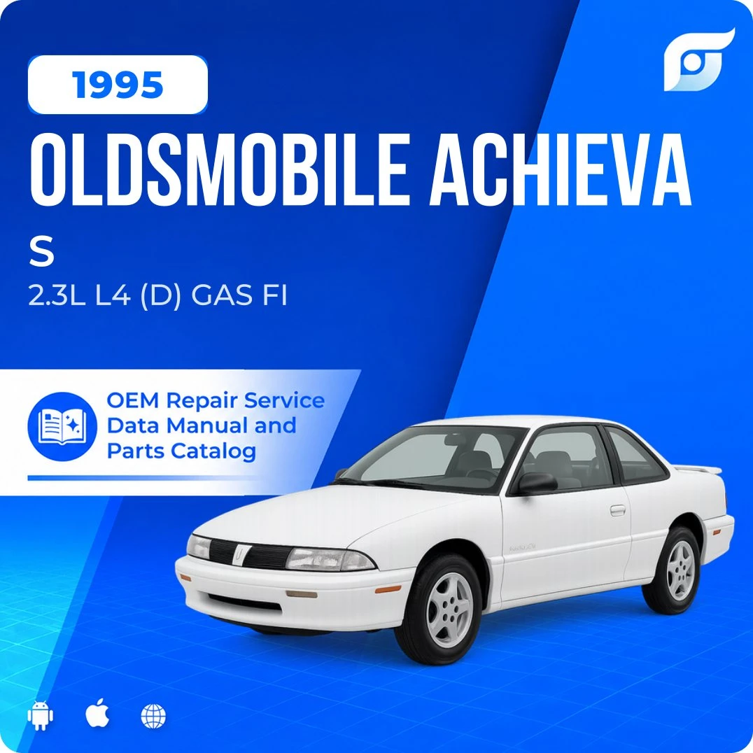 1995 Oldsmobile Achieva S - OEM Repair Service Manual