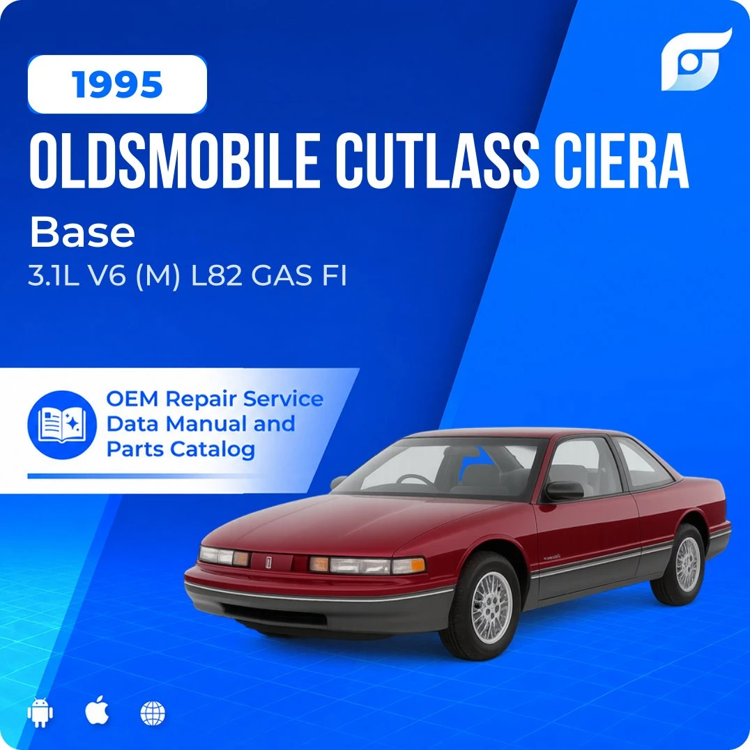 1995 Oldsmobile Cutlass Ciera Base - OEM Repair Service Manual