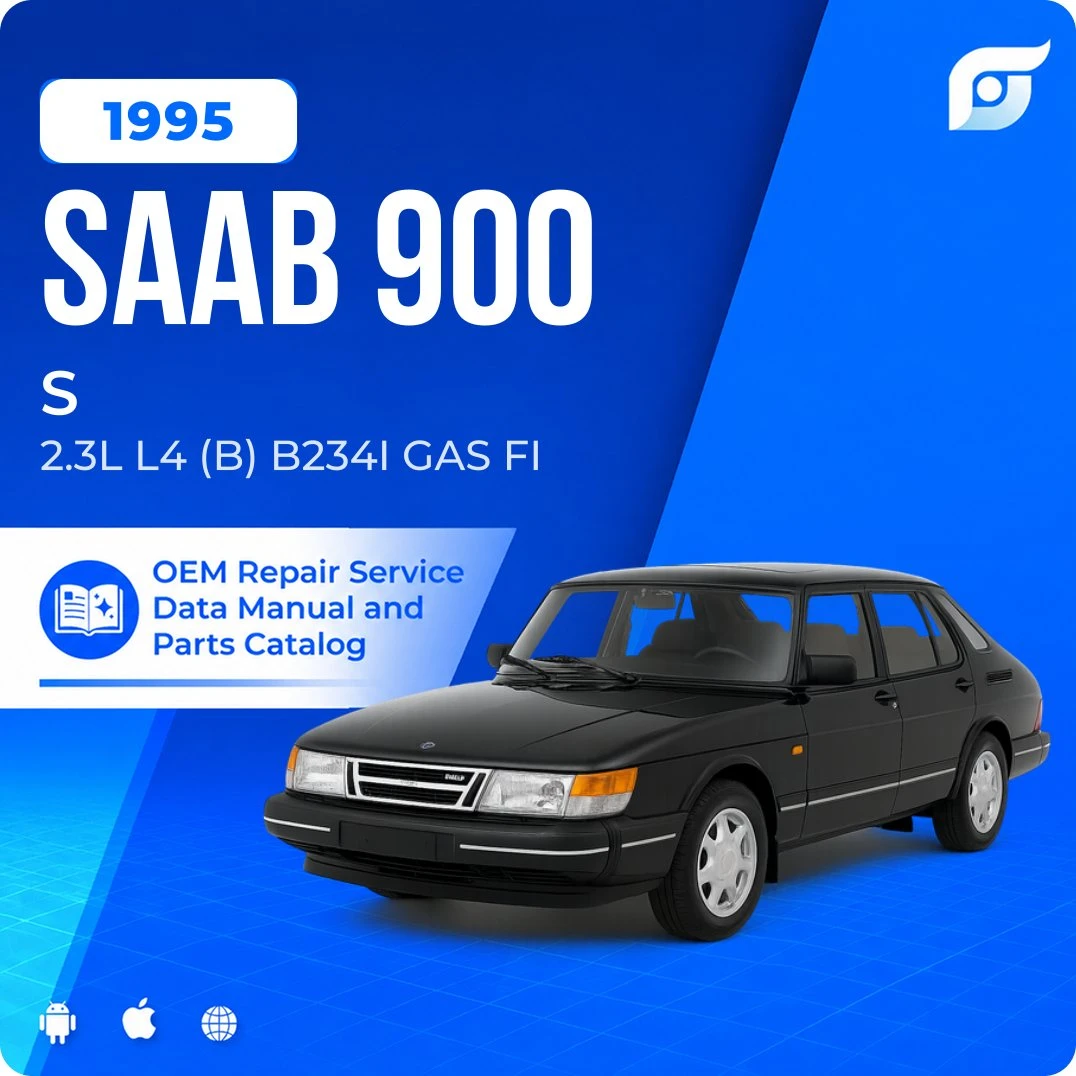1995 Saab 900 S - OEM Repair Service Manual