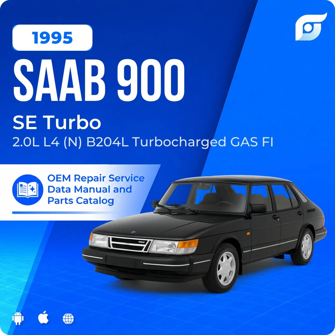 1995 Saab 900 SE Turbo - OEM Repair Service Manual