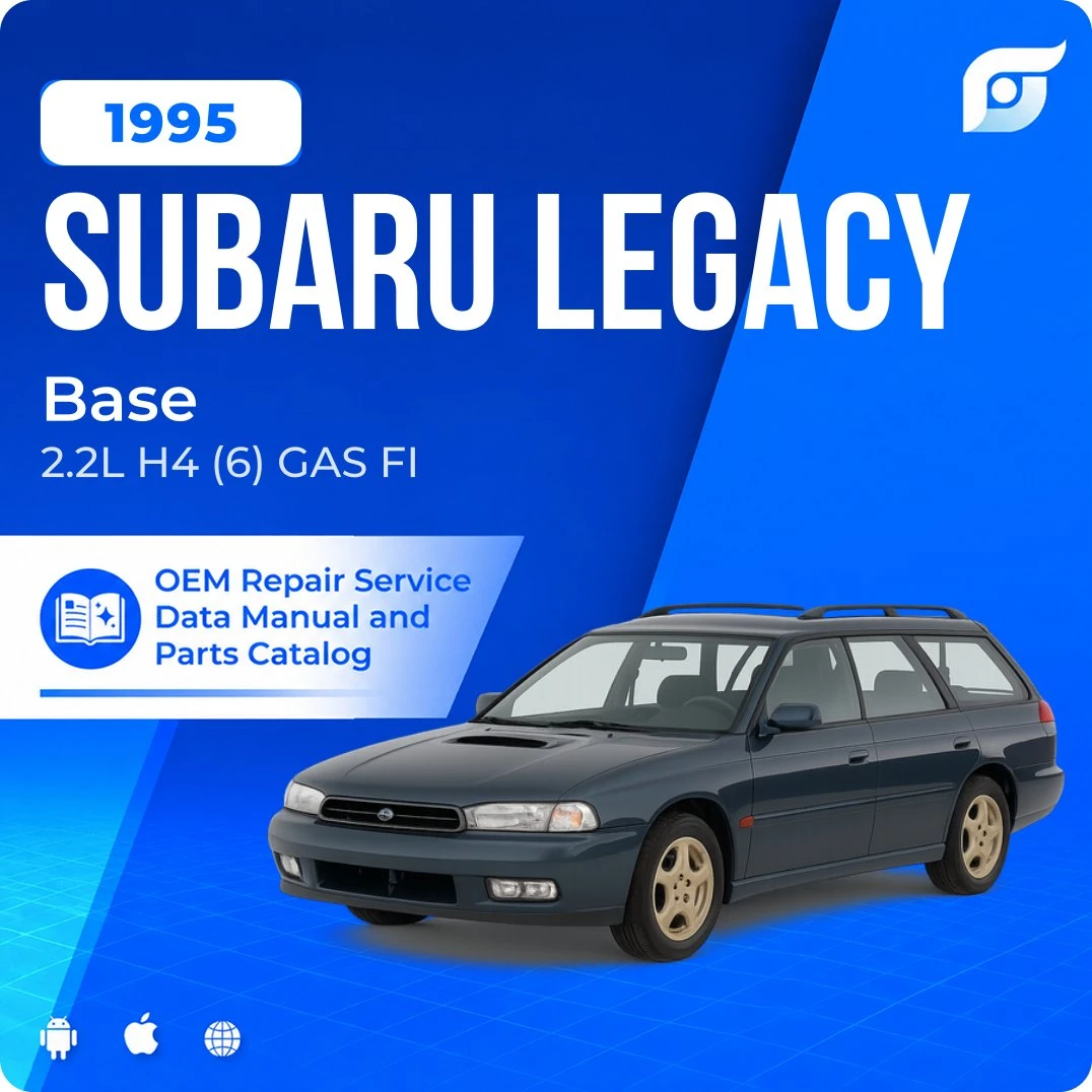 1995 Subaru Legacy Base - OEM Repair Service Manual
