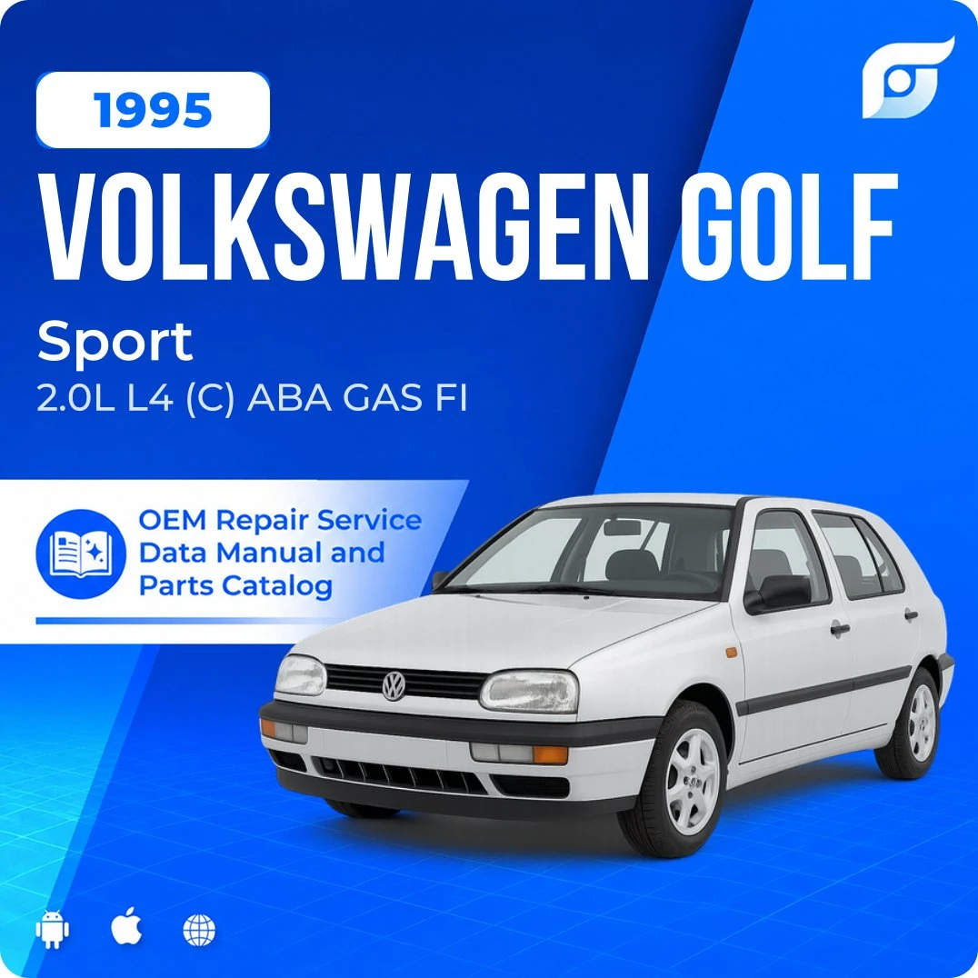 1995 Volkswagen Golf Sport - OEM Repair Service Manual