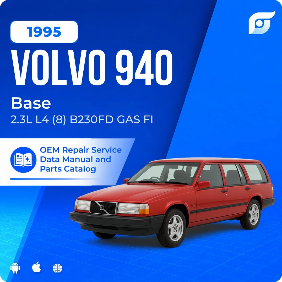 1995 Volvo 940 Base - OEM Repair Service Manual