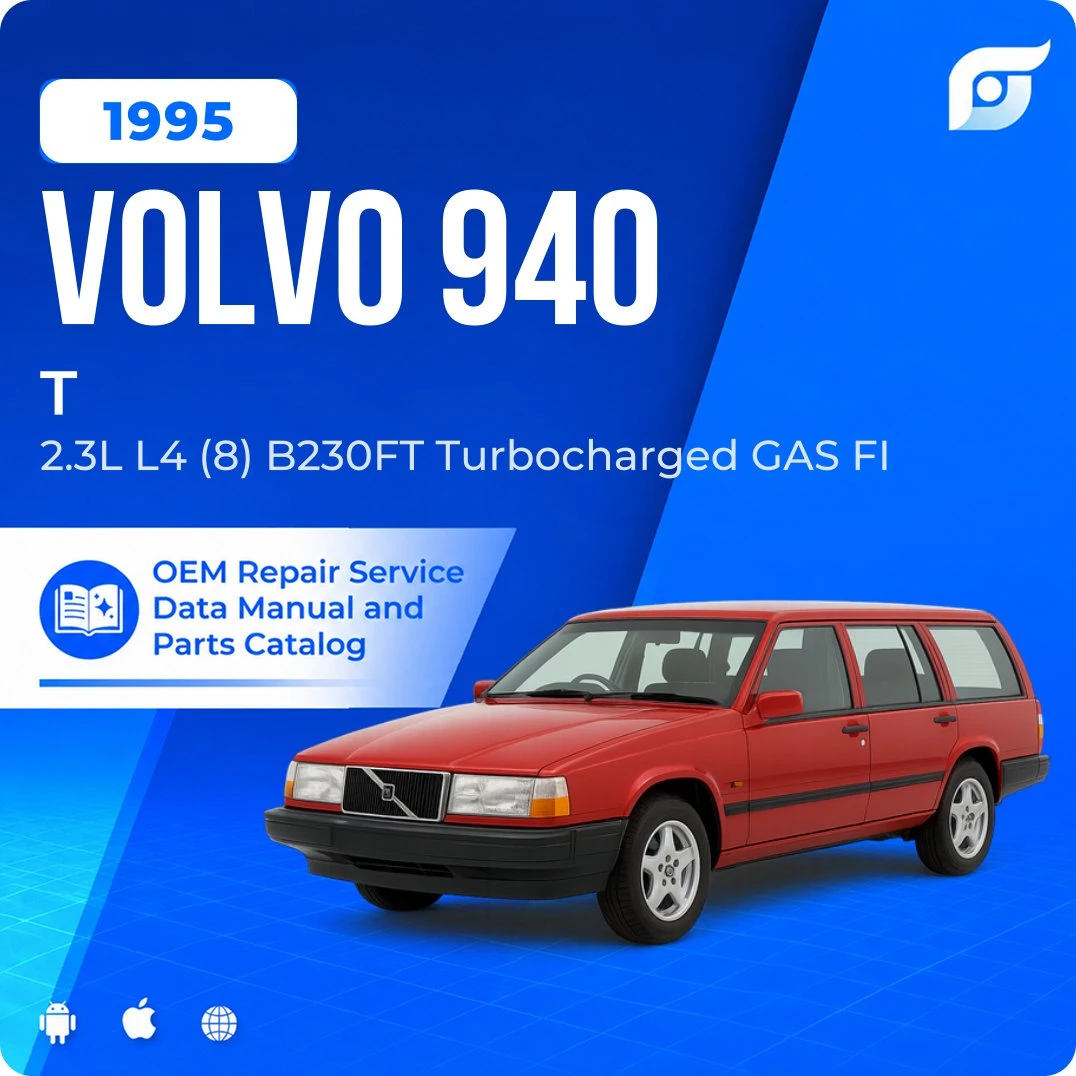 1995 Volvo 940 T - OEM Repair Service Manual