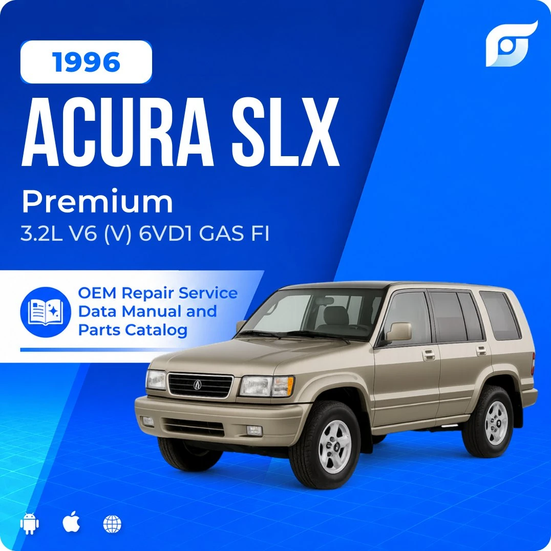1996 Acura SLX Premium - OEM Repair Service Manual