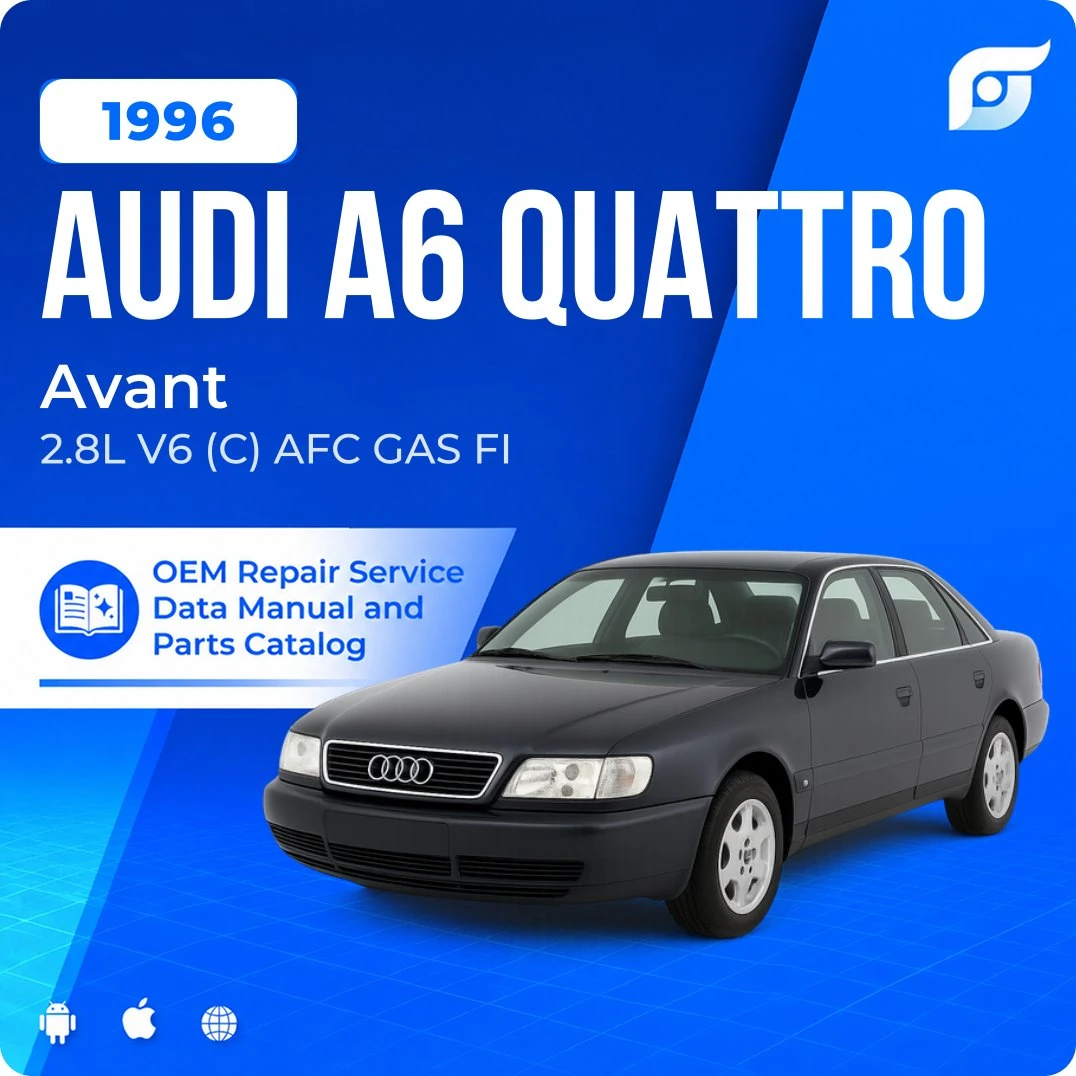 1996 Audi A6 Quattro Avant - OEM Repair Service Manual