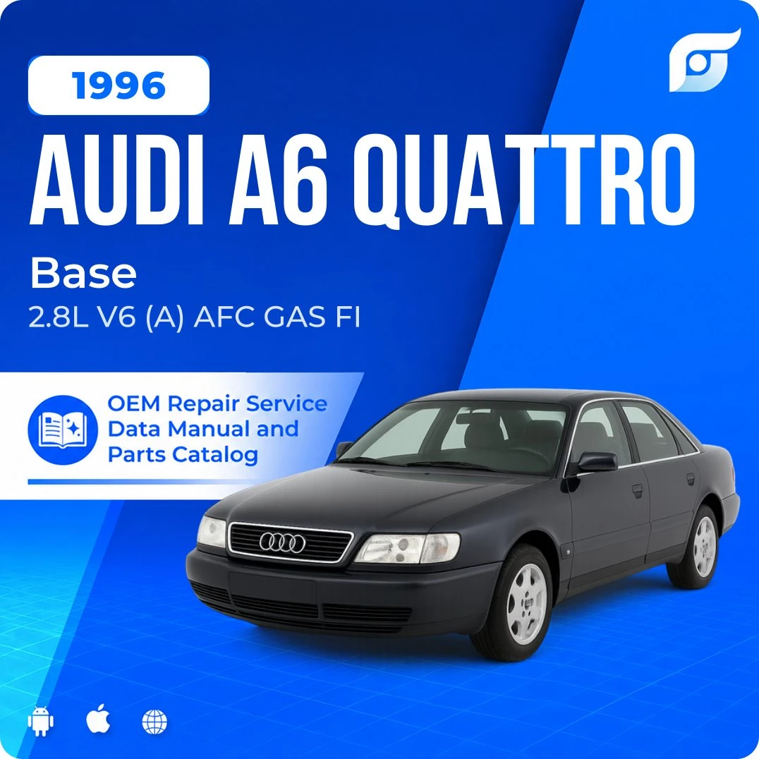 1996 Audi A6 Quattro Base - OEM Repair Service Manual