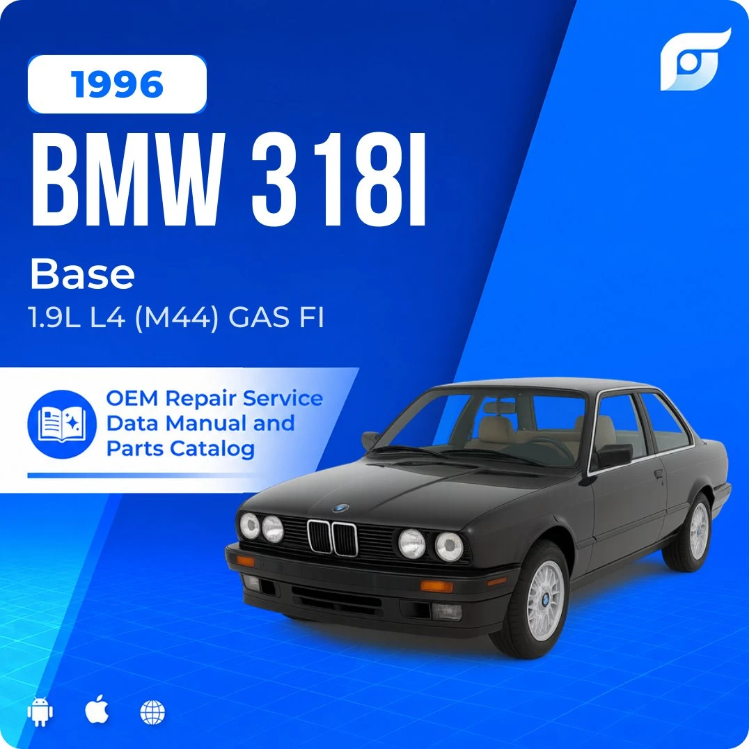 1996 BMW 318i Base - OEM Repair Service Manual