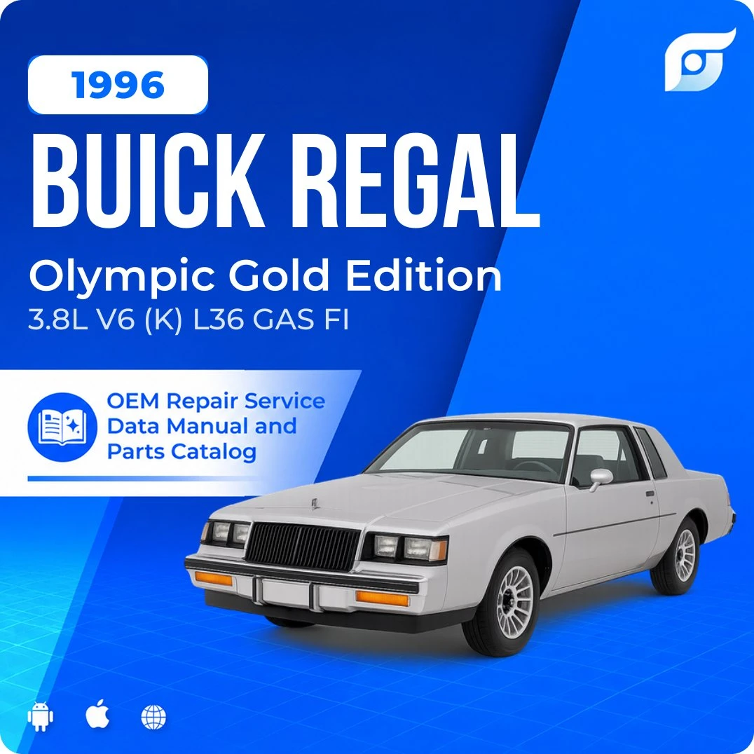 1996 Buick Regal Olympic Gold Edition - OEM Repair Service Manual