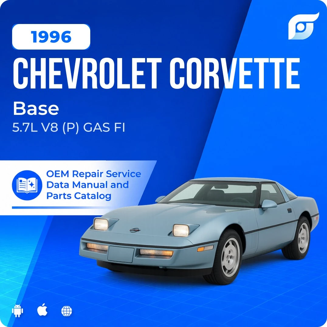 1996 Chevrolet Corvette Base - OEM Repair Service Manual