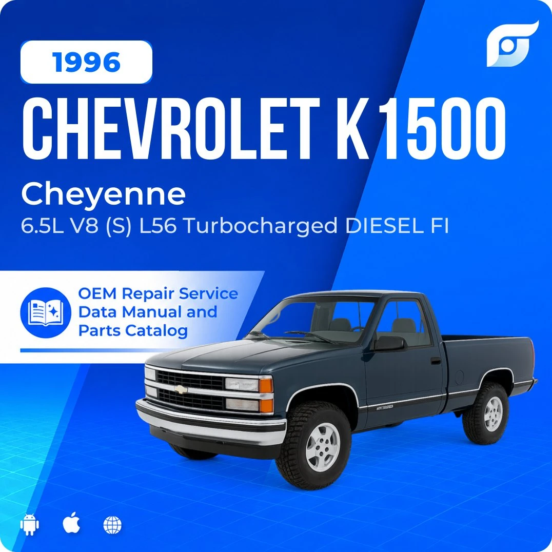 1996 Chevrolet K1500 Cheyenne - OEM Repair Service Manual