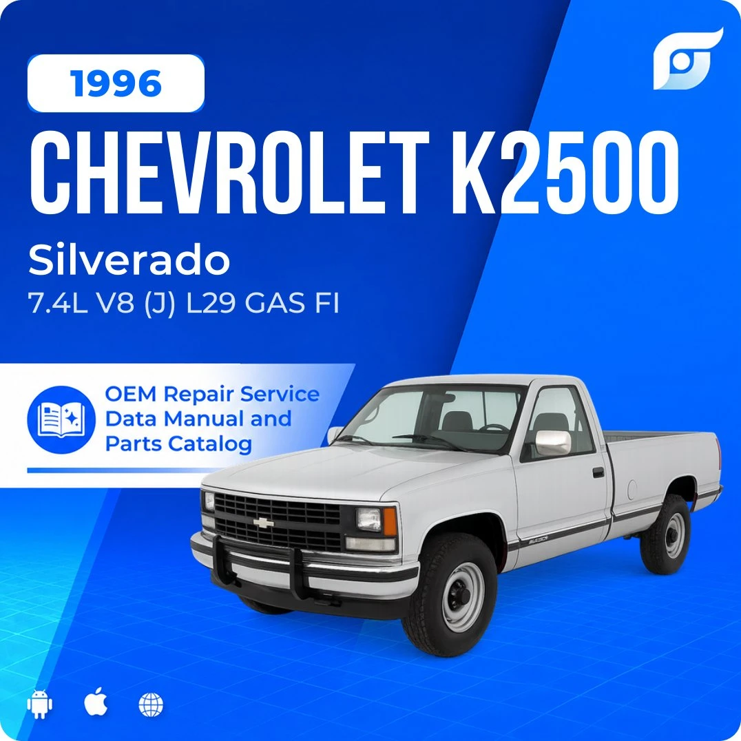 1996 Chevrolet K2500 Silverado - OEM Repair Service Manual