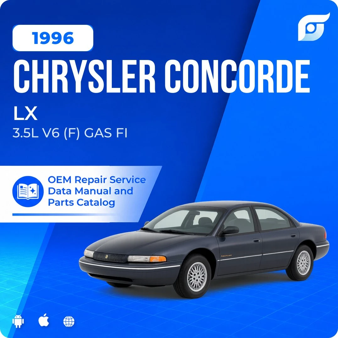 1996 Chrysler Concorde LX - OEM Repair Service Manual