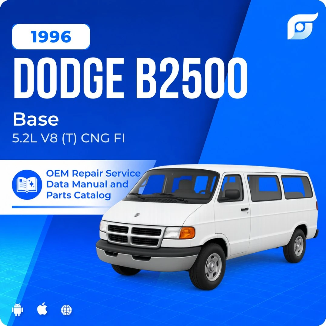 1996 Dodge B2500 Base - OEM Repair Service Manual