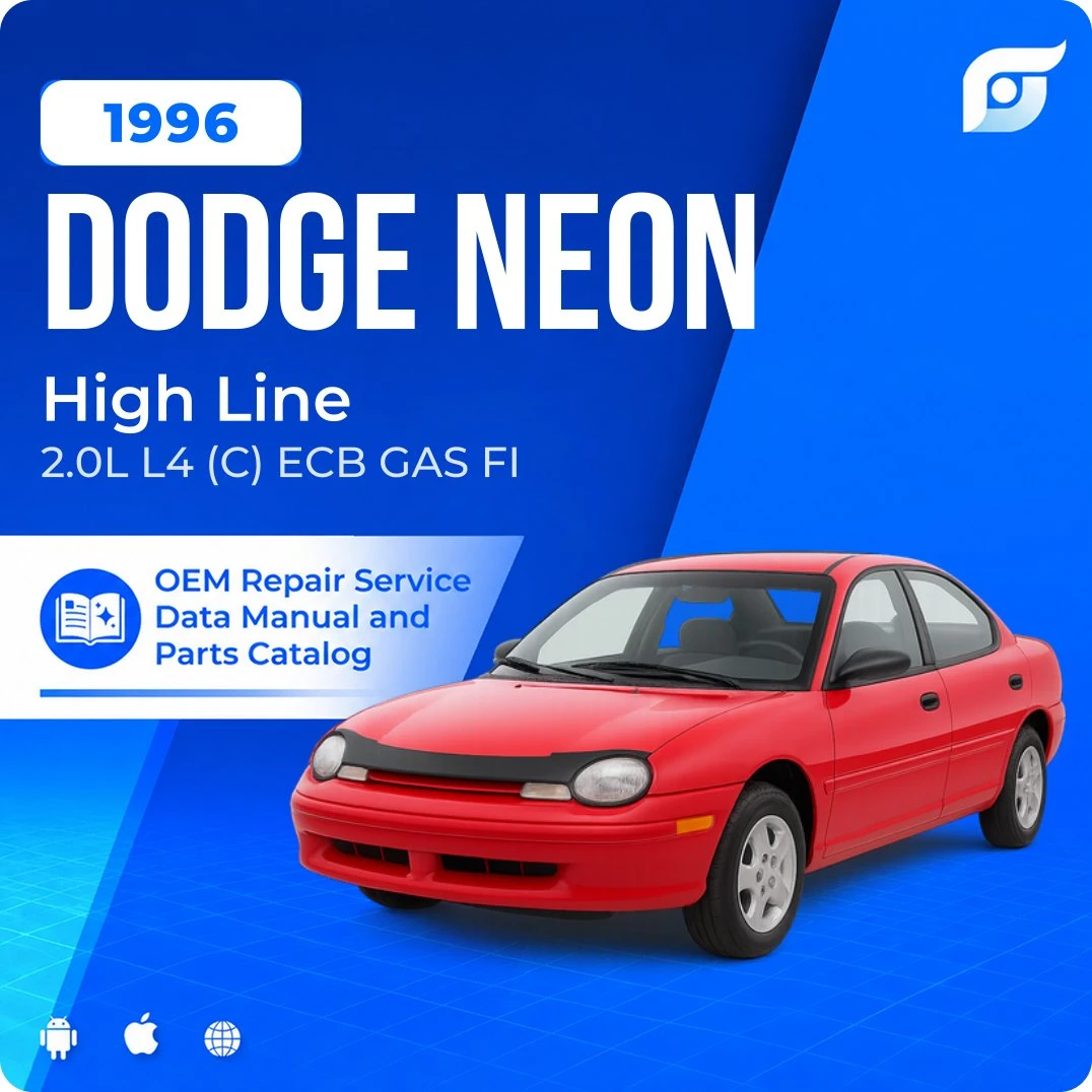 1996 Dodge Neon High Line - OEM Repair Service Manual