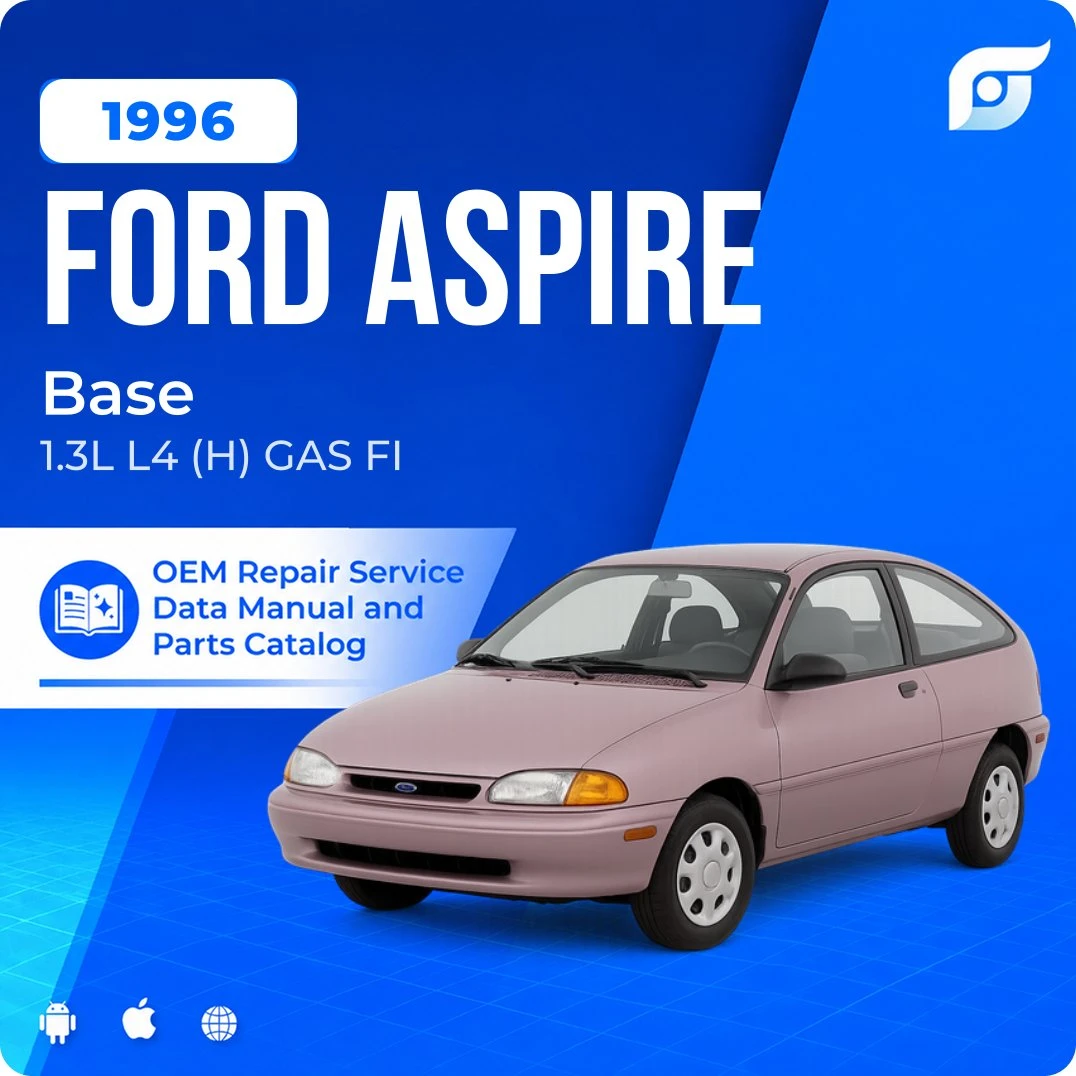 1996 Ford Aspire Base - OEM Repair Service Manual