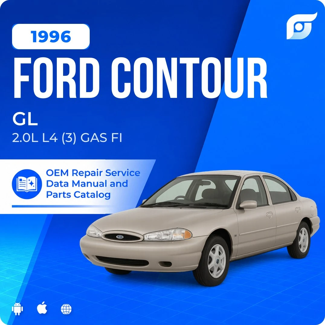 1996 Ford Contour GL - OEM Repair Service Manual