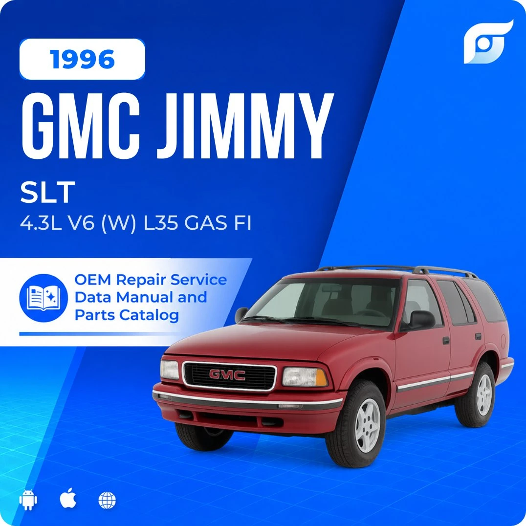 1996 GMC Jimmy SLT - OEM Repair Service Manual