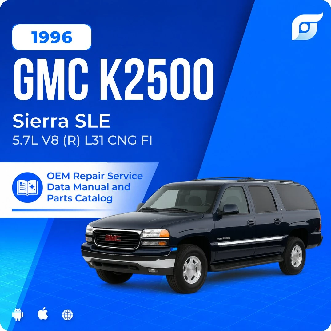 1996 GMC K2500 Sierra SLE - OEM Repair Service Manual