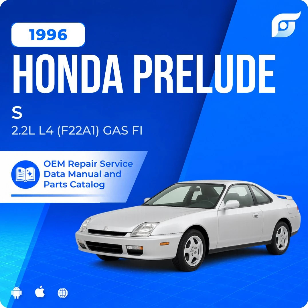 1996 Honda Prelude S - OEM Repair Service Manual