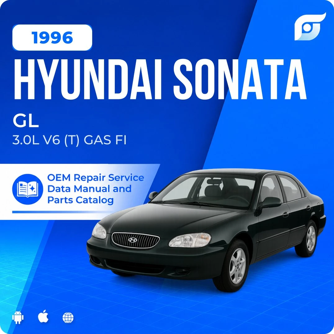 1996 Hyundai Sonata GL - OEM Repair Service Manual