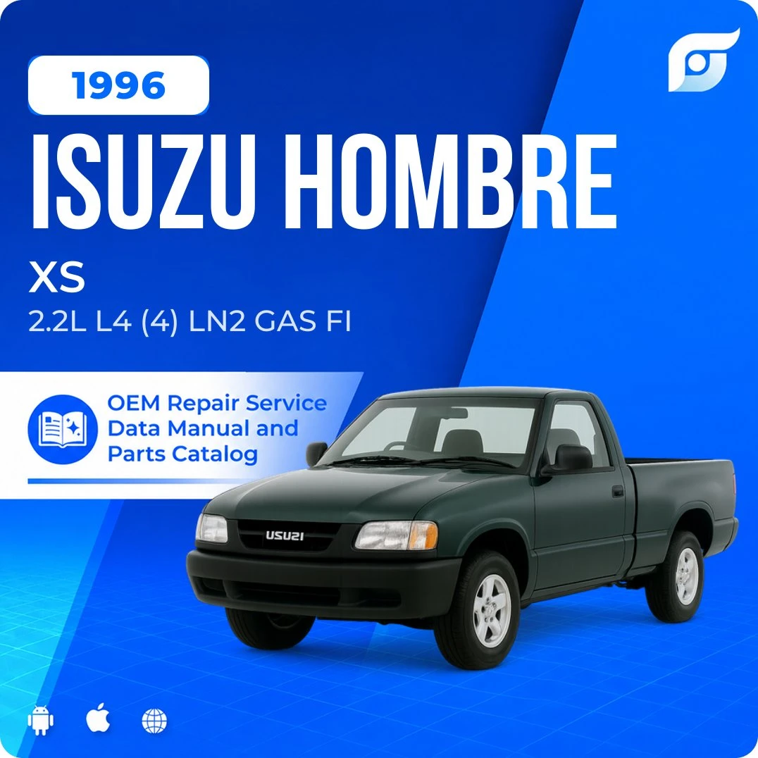1996 Isuzu Hombre XS - OEM Repair Service Manual