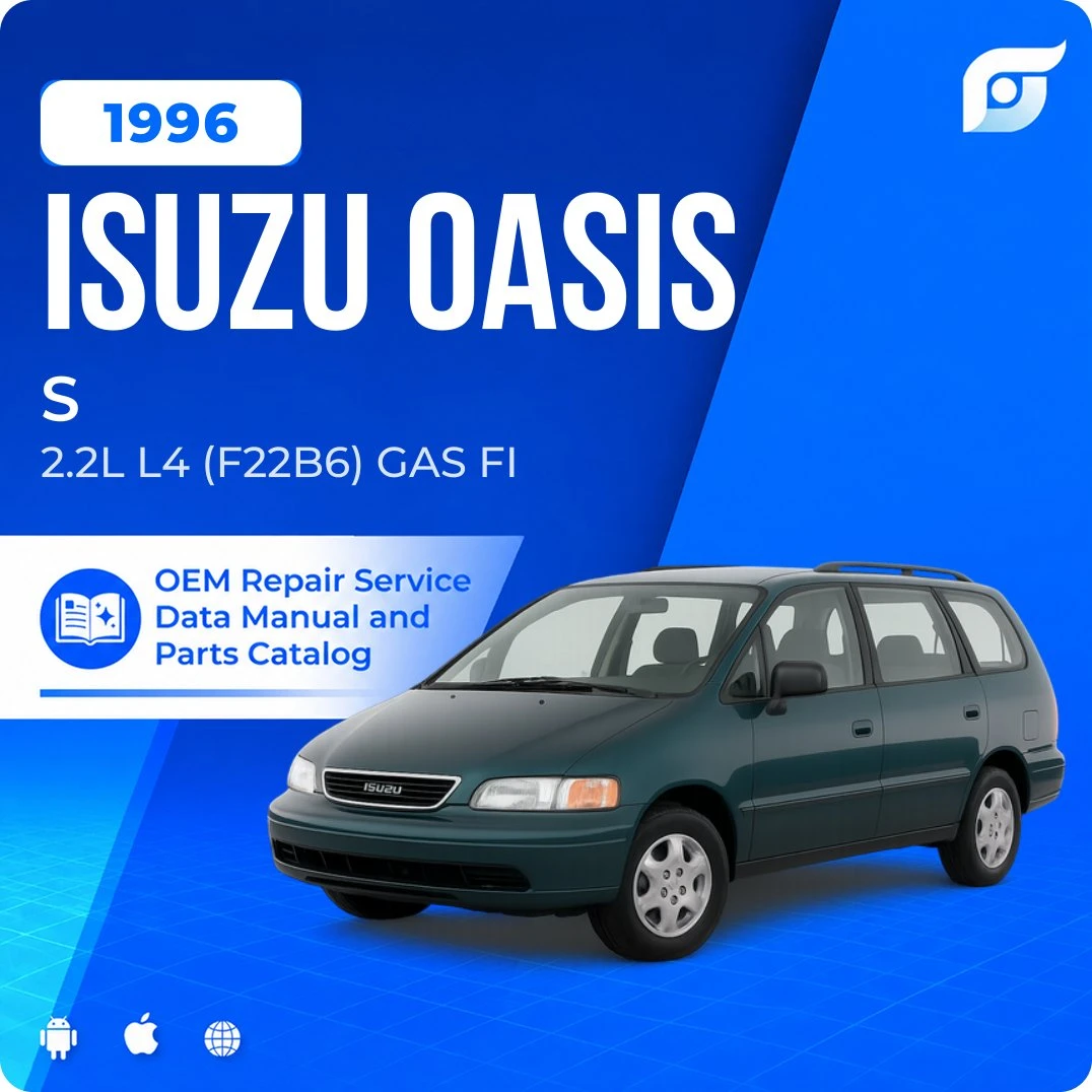 1996 Isuzu Oasis S - OEM Repair Service Manual