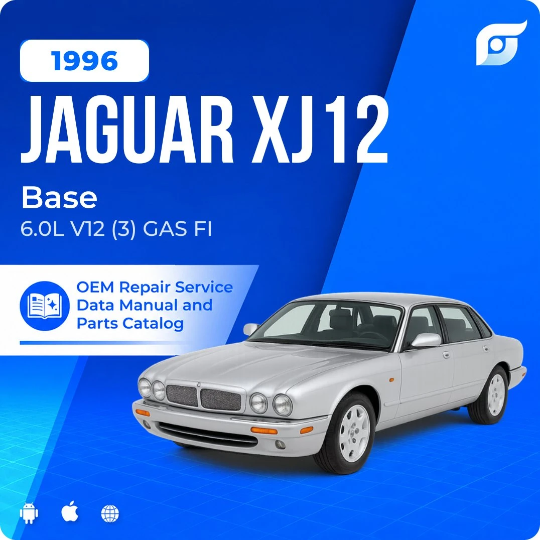 1996 Jaguar XJ12 Base - OEM Repair Service Manual