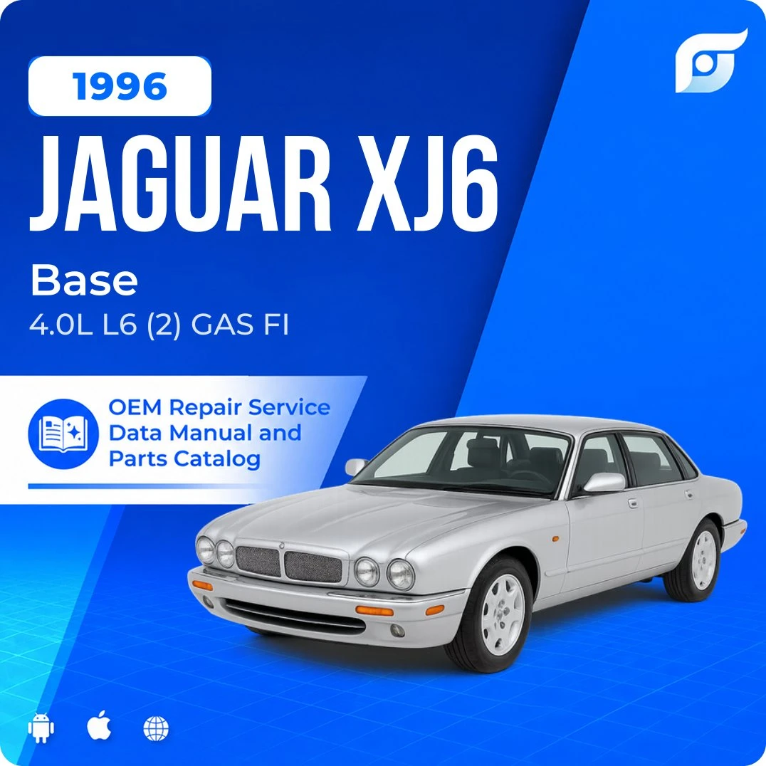 1996 Jaguar XJ6 Base - OEM Repair Service Manual