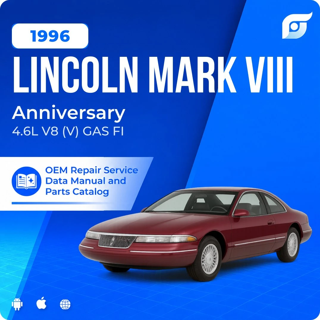 1996 Lincoln Mark VIII Anniversary - OEM Repair Service Manual