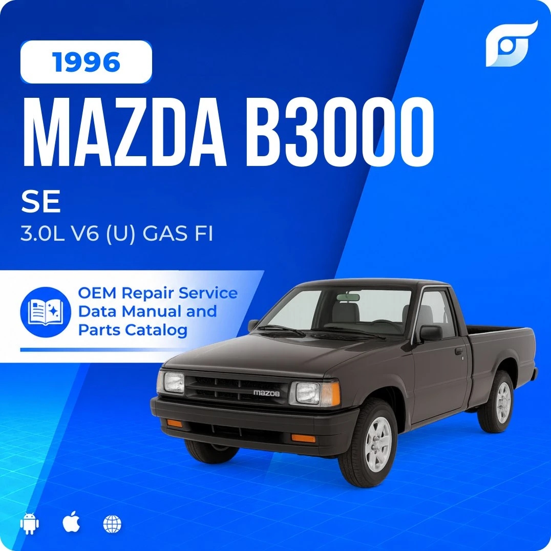 1996 Mazda B3000 SE - OEM Repair Service Manual
