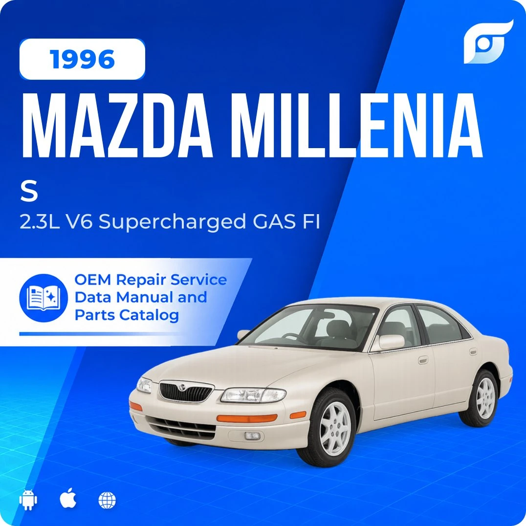 1996 Mazda Millenia S - OEM Repair Service Manual