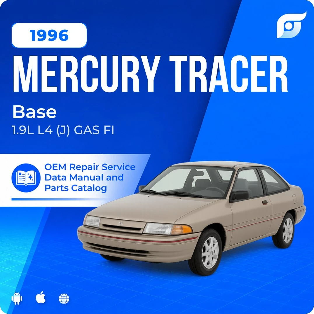 1996 Mercury Tracer Base - OEM Repair Service Manual