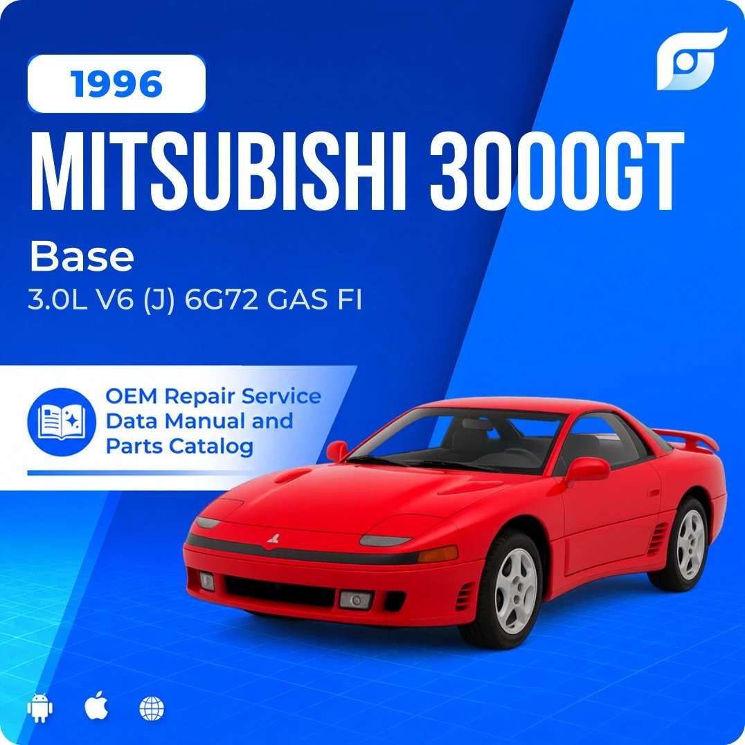 1996 Mitsubishi 3000GT Base - OEM Repair Service Manual
