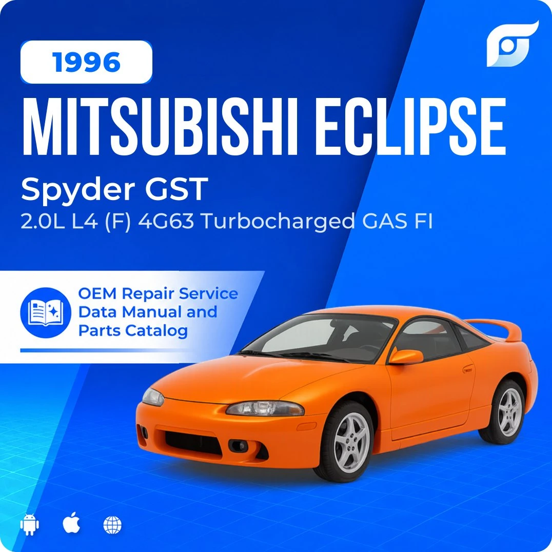 1996 Mitsubishi Eclipse Spyder GST - OEM Repair Service Manual