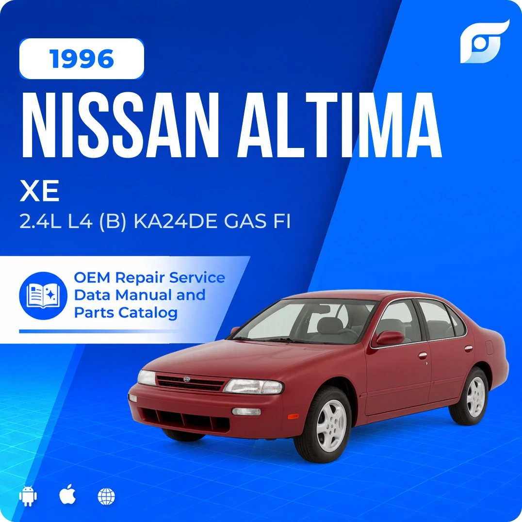 1996 Nissan Altima XE - OEM Repair Service Manual