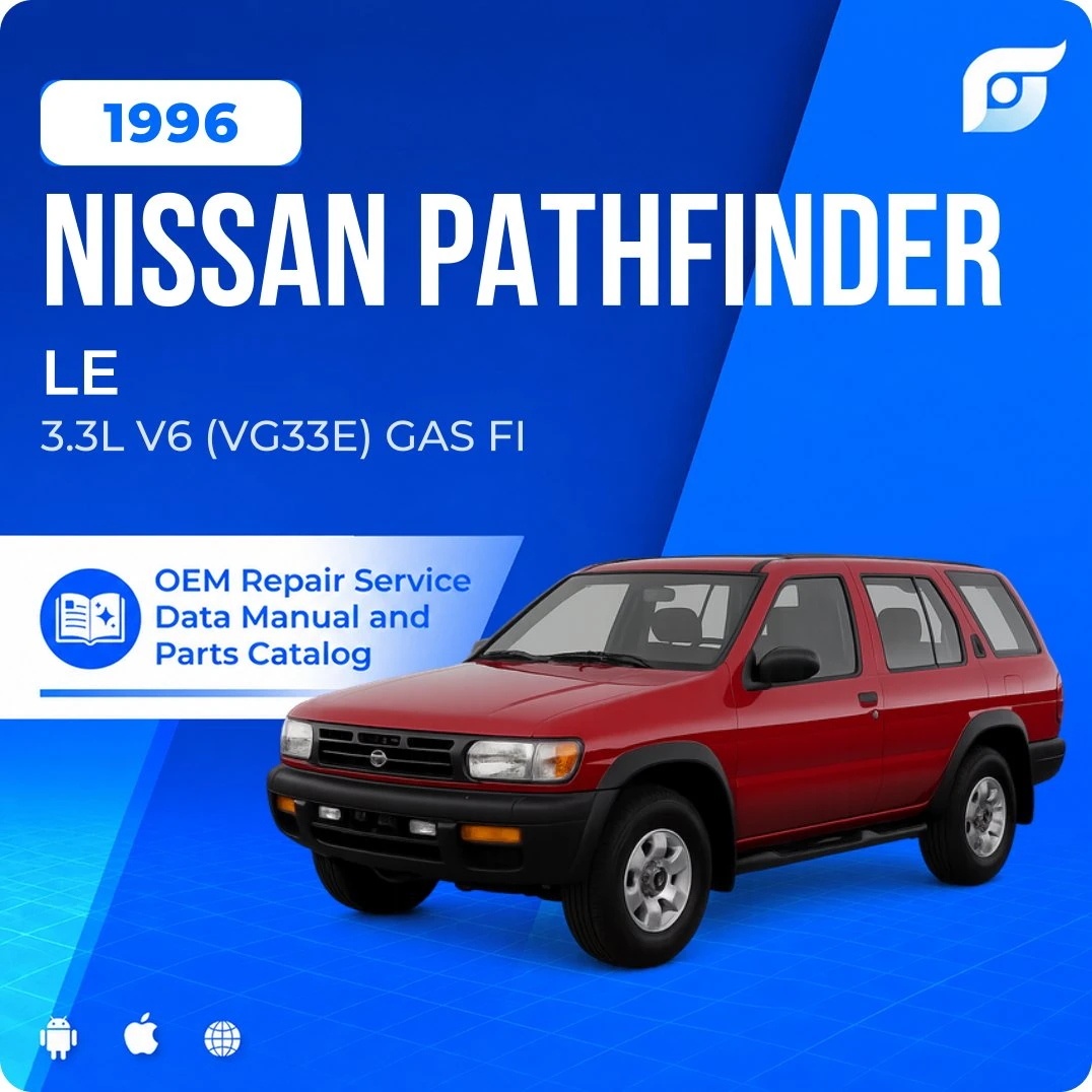 1996 Nissan Pathfinder LE - OEM Repair Service Manual