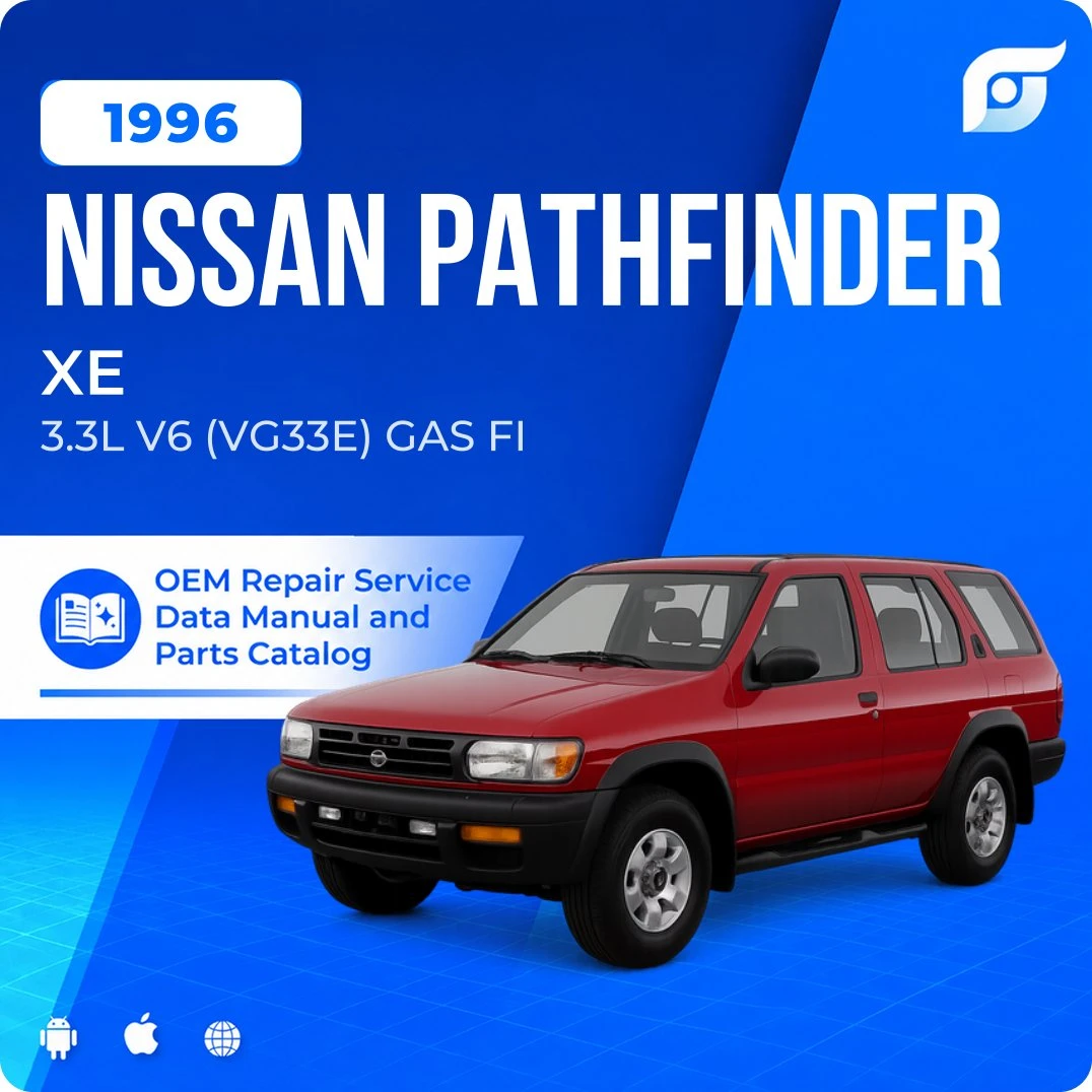 1996 Nissan Pathfinder XE - OEM Repair Service Manual